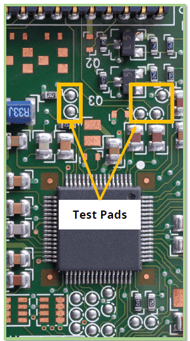 test pads