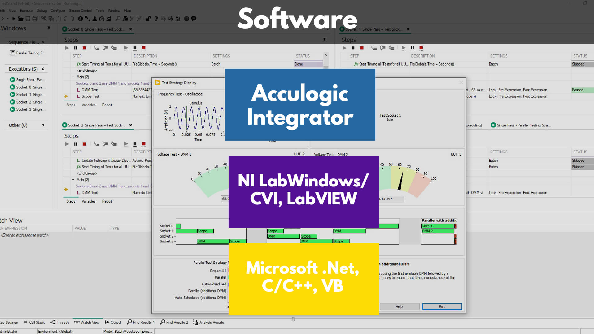 Briz Automated Tester Software Options