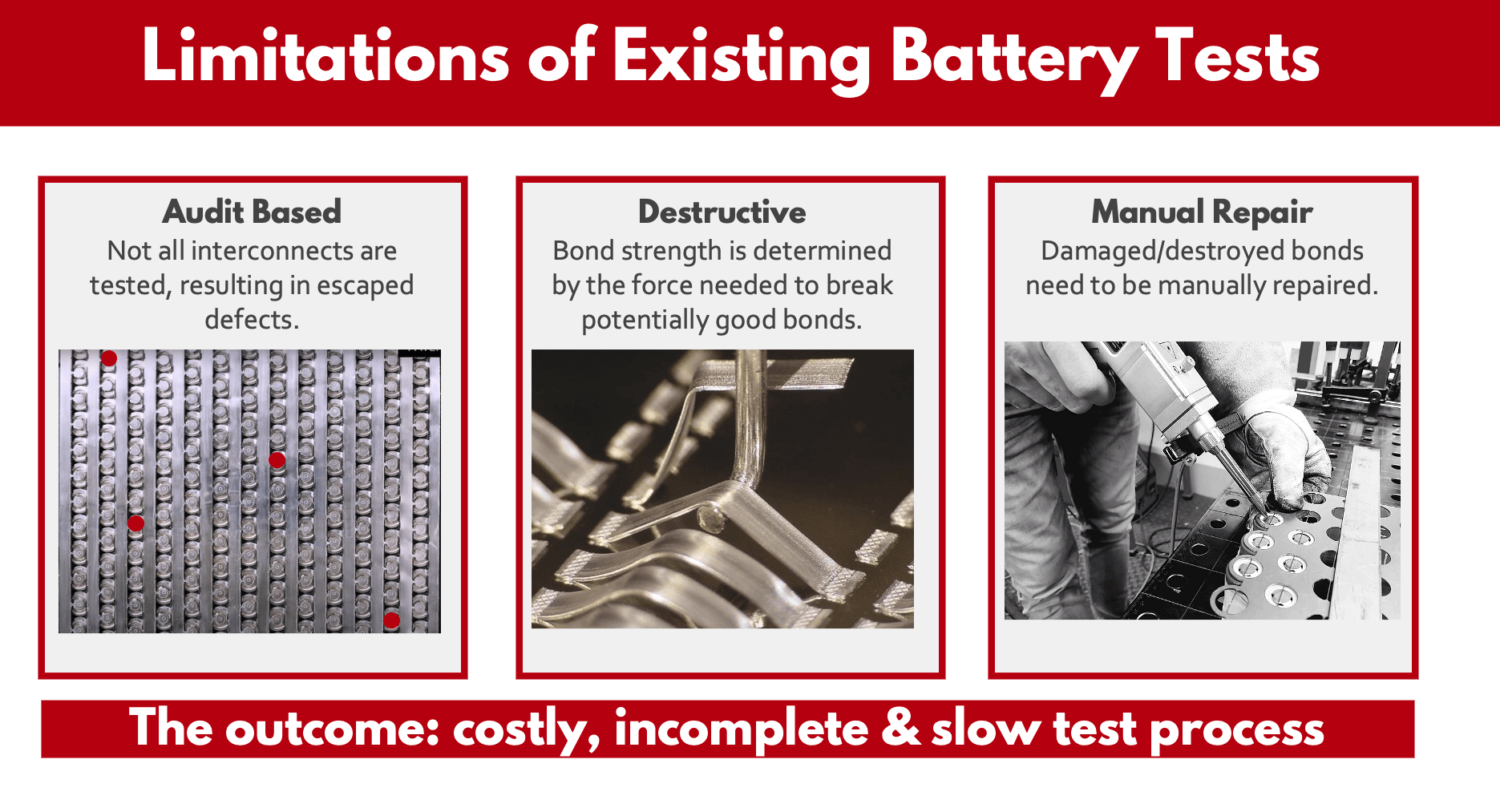 limitations of existing tests