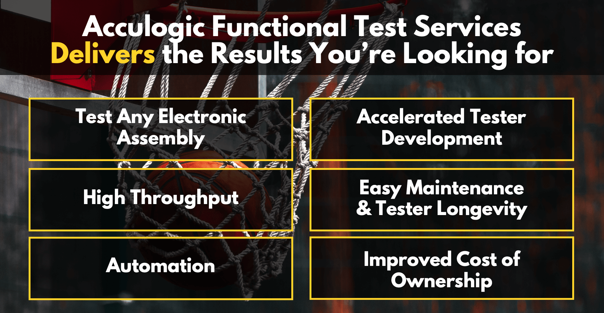 Acculogic Functional Test Services